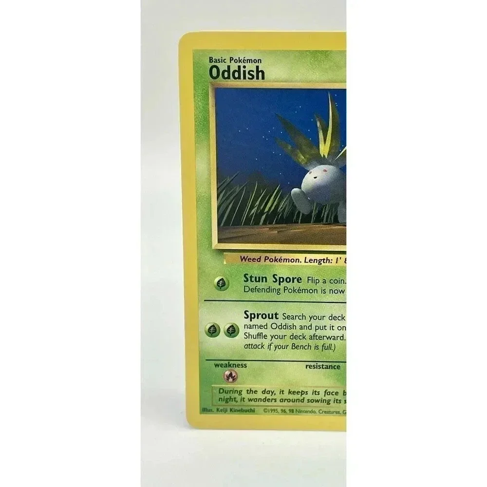 Pokemon Oddish 58/64‎ Jungle Set Common Vintage 1999 Non Holo WOTC NM